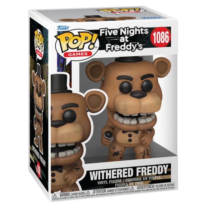 Фигурка Funko Pop серии 5 ночей с Фредди - Поломанный Фредди (83867) изображение 2