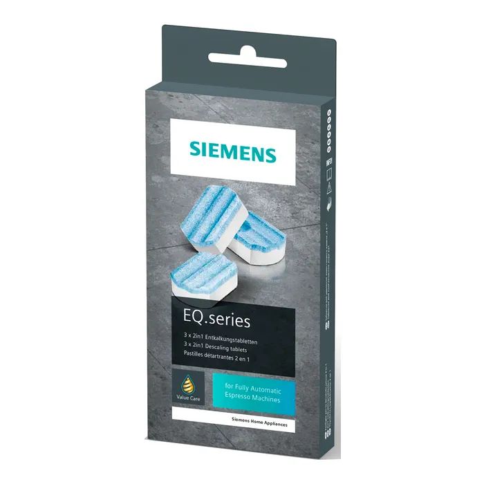 Аксесуар для кавоварки Siemens таблетки для видалення накипу 3 шт (TZ80002A) зображення 4