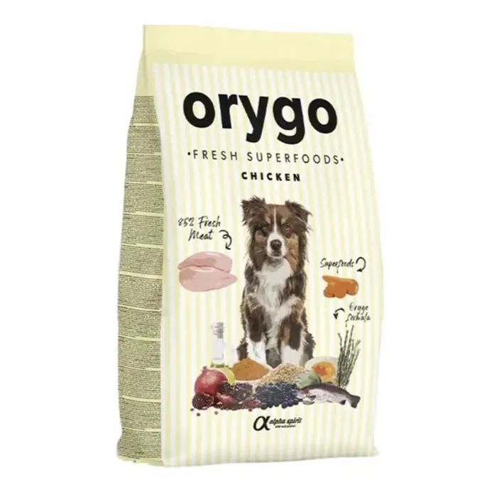 Полувлажный корм для собак Orygo Chicken 8 кг (8436586312183)