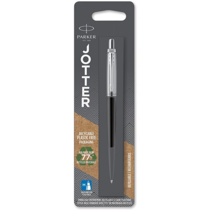 Ручка кулькова Parker JOTTER 17 Bond Street Black CT BP блістер (16 236)