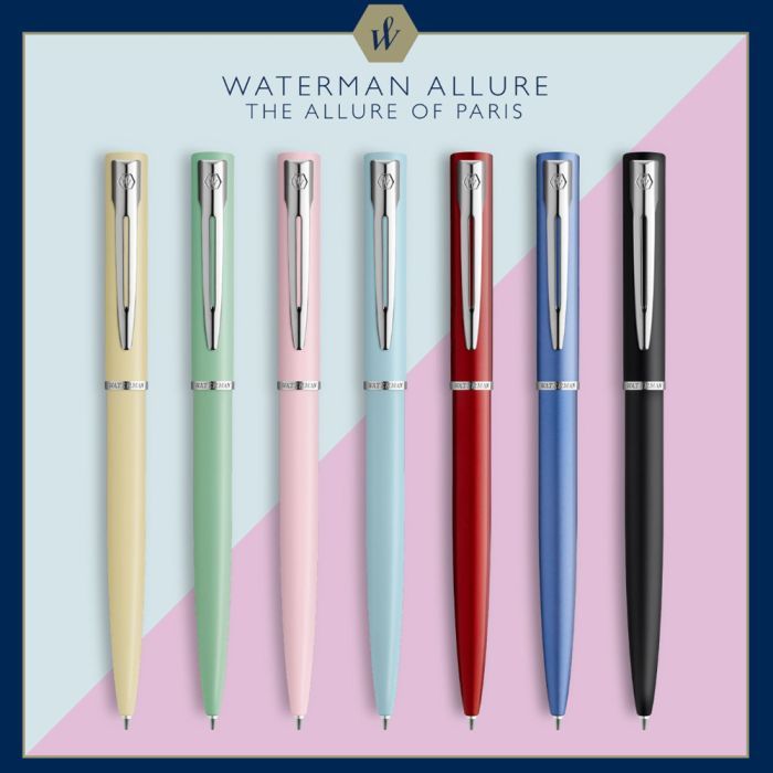 Ручка кулькова Waterman ALLURE Black CT BP (23 311) зображення 5