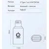 Перехідник USB-C F to Lightning M 30W black XoKo (AC-033) зображення 2