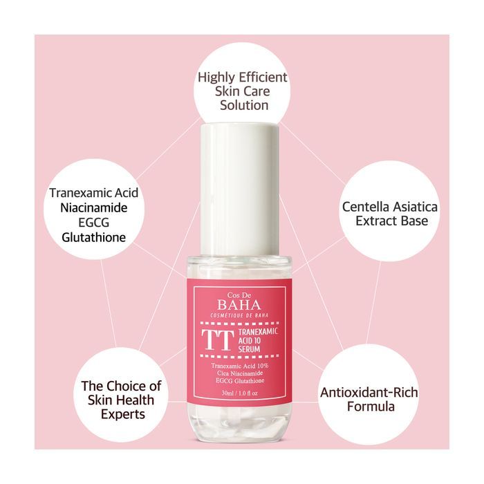 Сироватка для обличчя Cos De BAHA Tranexamic Acid 10% Serum 30 мл (8809240319260) зображення 2