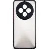 Чехол для мобильного телефона Dengos Oppo Reno12 F 4G Case Matte + Glass (Black) (DG-KM-157) изображение 2