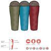 Спальный мешок Grand Canyon Whistler 190 13°C Red Dahlia Left (340001) (DAS303319) изображение 11