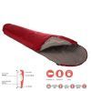 Спальный мешок Grand Canyon Whistler 190 13°C Red Dahlia Left (340001) (DAS303319) изображение 5