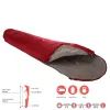 Спальний мішок Grand Canyon Whistler 190 13°C Red Dahlia Left (340001) (DAS303319) зображення 9