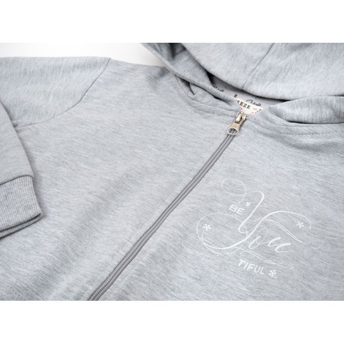 Спортивний костюм дитячий Breeze BE YOU TIFUL (22099-140G-gray) зображення 6