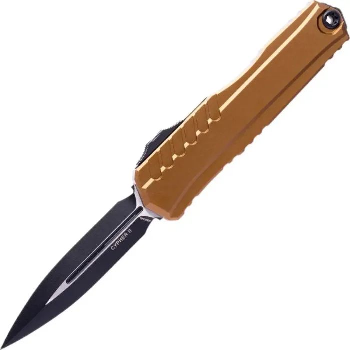 Ніж Microtech Cypher II D/E OTF, Apoc, руків'я OD green (1242-10APOD)
