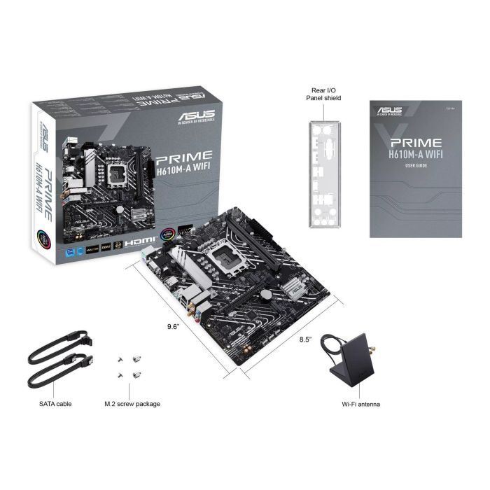 Материнська плата ASUS PRIME H610M-A WIFI зображення 8