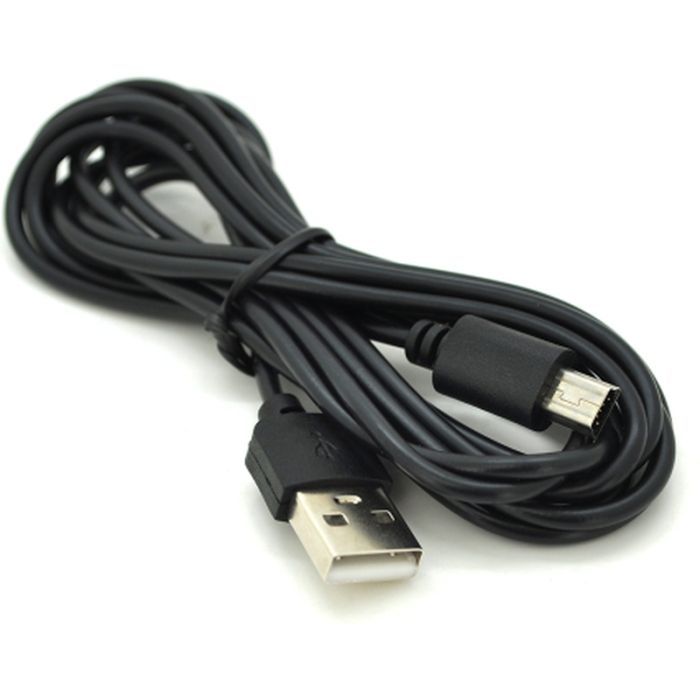 Дата кабель USB 2.0 AM to Mini 5P 2.0m black Voltronic (YT-C/AM-2MnB/27537)