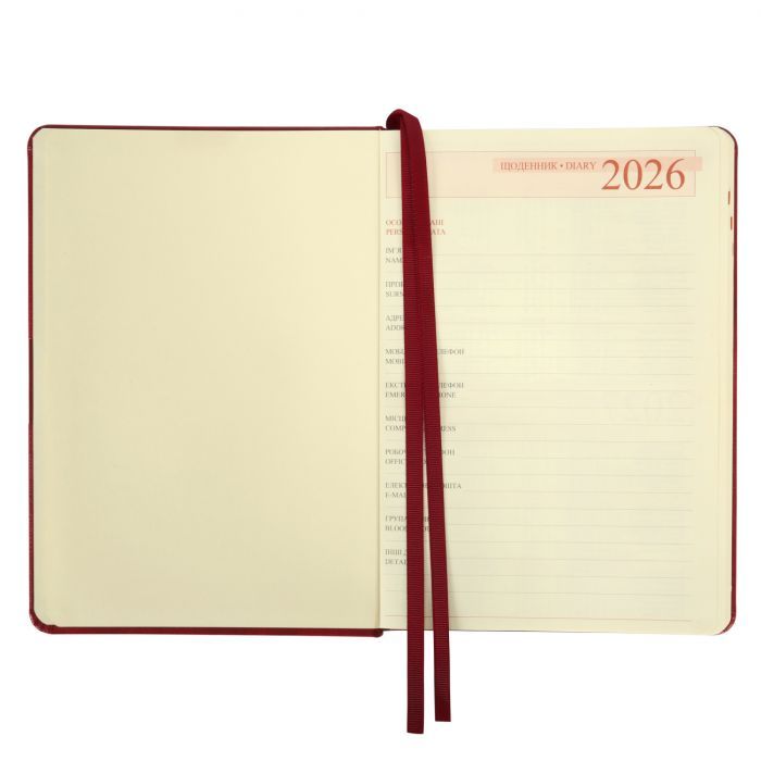 Тижневик Leo planner А5 датований 2026 "Persona", твердий, смарагдовий, 368 сторінок (252664) зображення 5