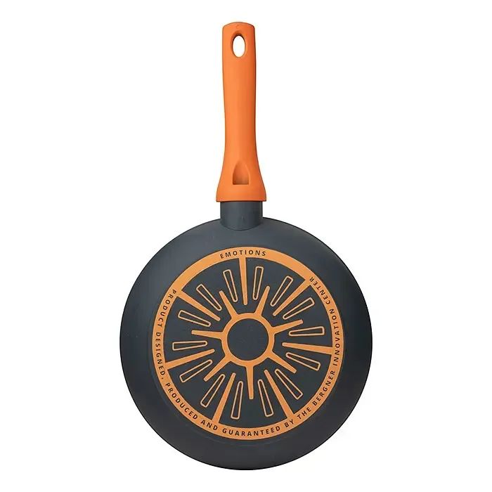 Сковорода Bergner Emotions, 20 см, помаранчева (BG-56100-OR) изображение 4 Сковорода Bergner Emotions, 20 см, помаранчева (BG-56100-OR) изображение 4