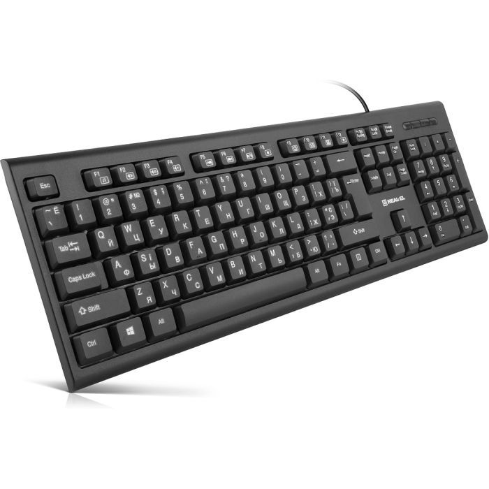 Клавиатура REAL-EL RK-507 USB Black (EL123100050) изображение 3
