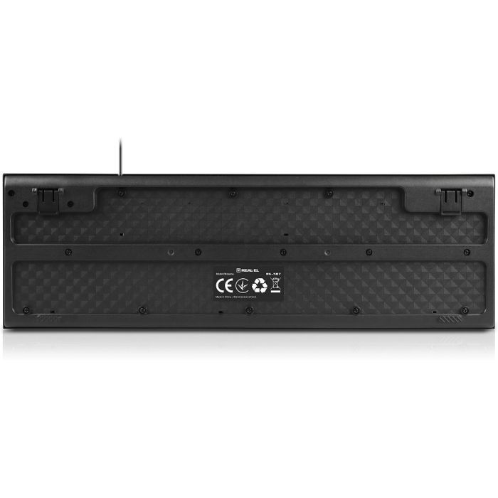 Клавиатура REAL-EL RK-507 USB Black (EL123100050) изображение 6