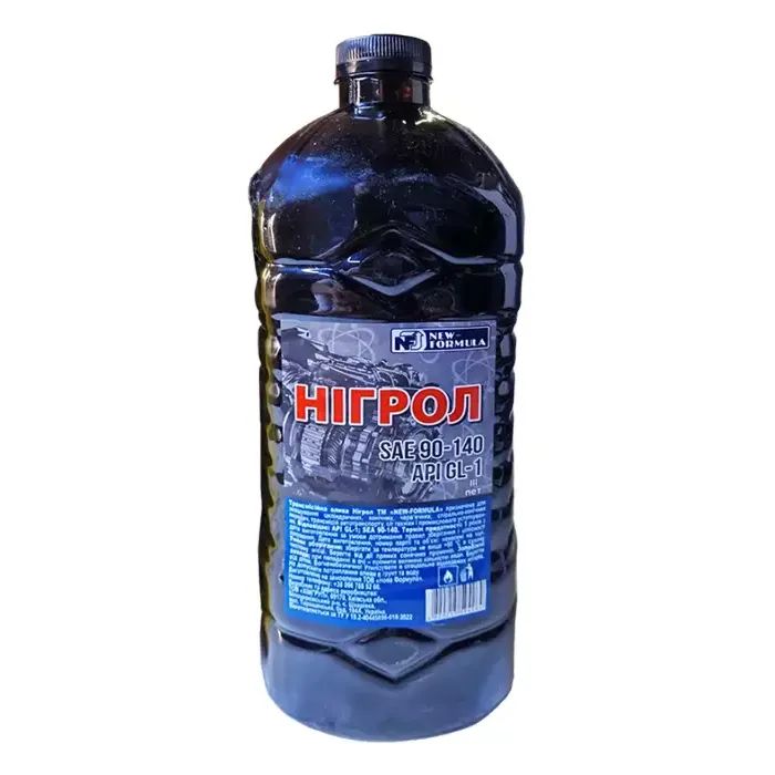 Трансмісійна олива NEW FORMULA нігрол 3л ПЕТ