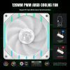 Кулер для корпуса Gamemax Tornado T12 ARGB-W изображение 7