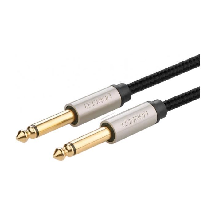 Кабель мультимедійний 6.35mm M to 6.35mm M 3.0m AV128 gray Ugreen (10639) > ціни в Києві та Україні Кабель мультимедійний 6.35mm M to 6.35mm M 3.0m AV128 gray Ugreen (10639)