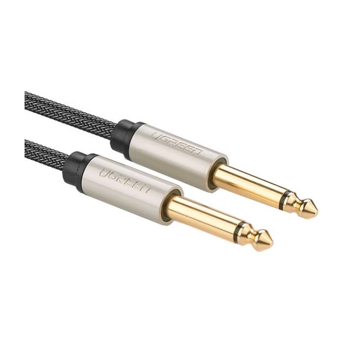 Кабель мультимедійний 6.35mm M to 6.35mm M 3.0m AV128 gray Ugreen (10639) зображення 2 Кабель мультимедійний 6.35mm M to 6.35mm M 3.0m AV128 gray Ugreen (10639) зображення 2