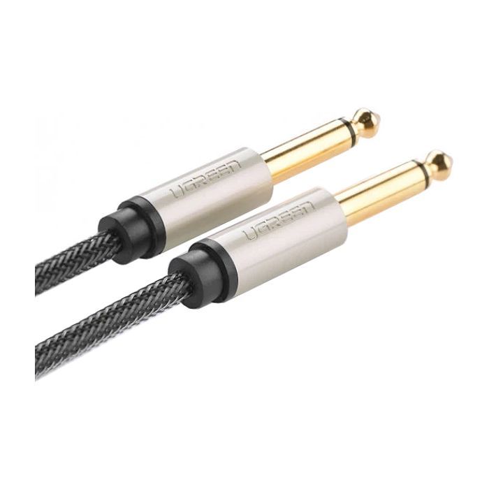 Кабель мультимедійний 6.35mm M to 6.35mm M 3.0m AV128 gray Ugreen (10639) зображення 3 Кабель мультимедійний 6.35mm M to 6.35mm M 3.0m AV128 gray Ugreen (10639) зображення 3