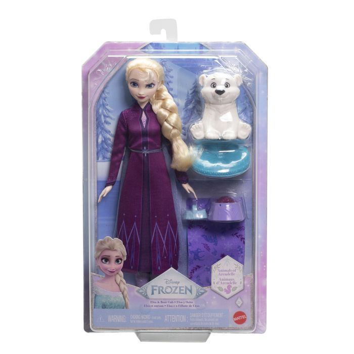 Лялька Disney Frozen Ельза з маленьким ведмежам (JFG16) зображення 7 Лялька Disney Frozen Ельза з маленьким ведмежам (JFG16) зображення 7
