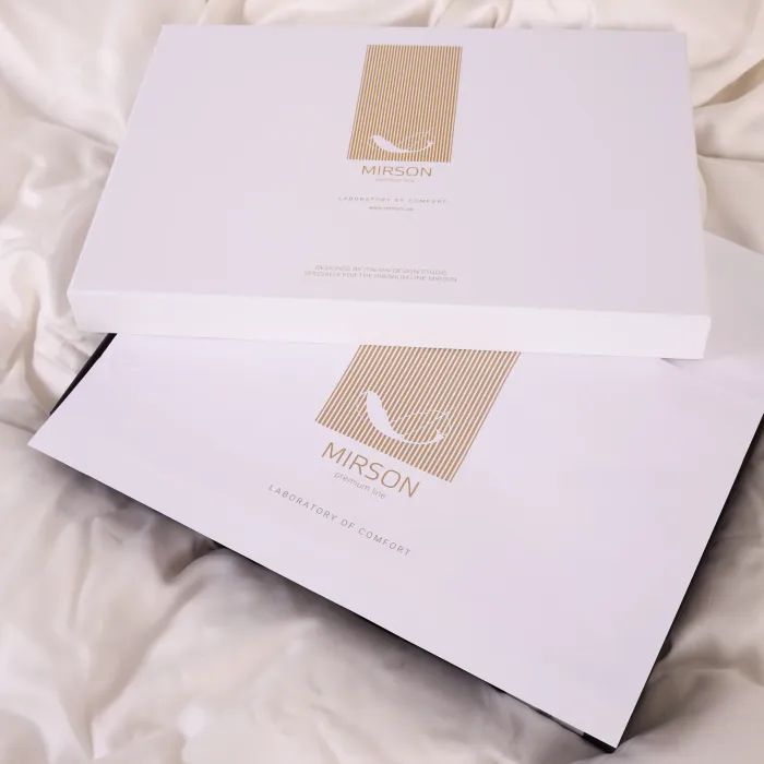 Постельное белье MirSon Tencel №04 Blue 2x160x220 Семейный Евро (2200009369575) изображение 11