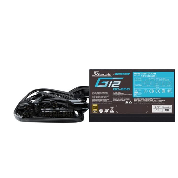 Блок питания Seasonic 850W G12 GC-850 (G12 GC-850) изображение 2