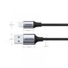 Дата кабель USB 2.0 AM to Lightning 1.0m 2.4A US199 black UGREEN (60156) изображение 2