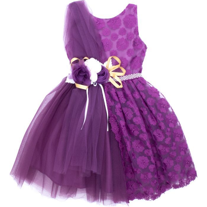 Платье детское Tivido праздничное (1956-116G-violet)