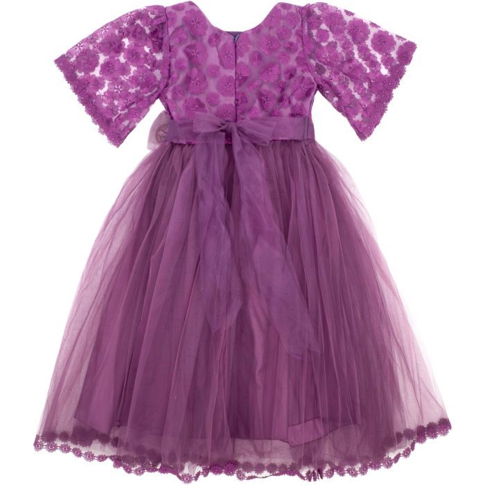 Плаття дитяче Tivido святкове (1956-128G-violet) зображення 5