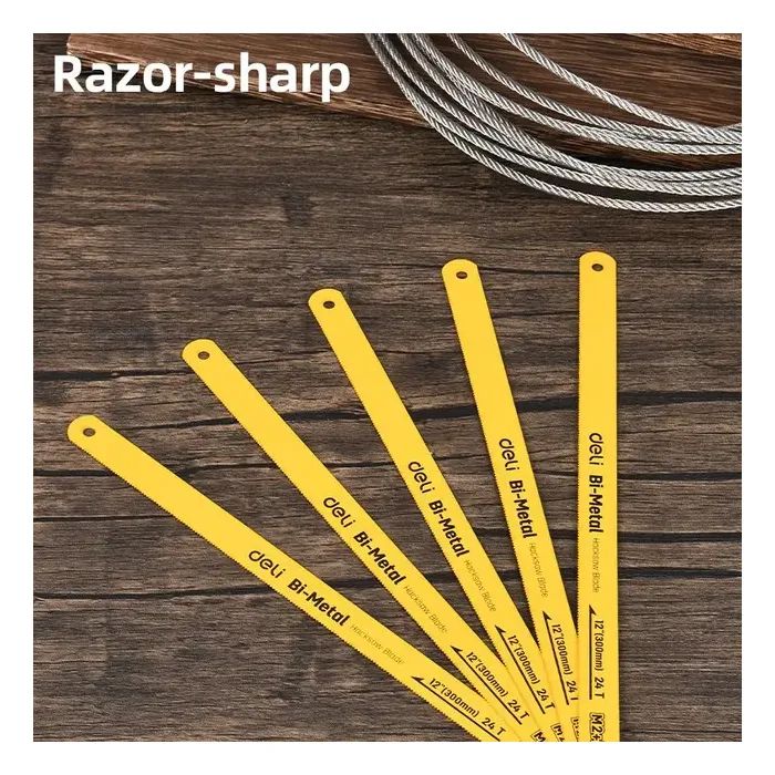 Полотно Deli бiметалеве #24T, M2+D6A (EDL353410A) зображення 2