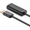 Дата кабель USB 2.0 AM to AF 5.0m Active black Ugreen (10319) изображение 3