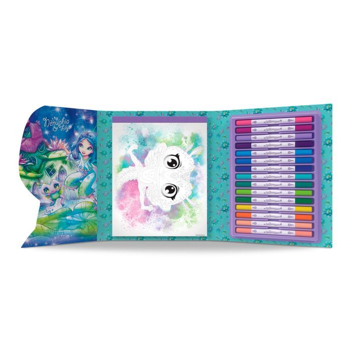 Набор для творчества Nebulous Stars Розмальовка по номерах Чарівні світи зірок (11381) изображение 2