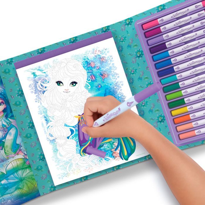 Набор для творчества Nebulous Stars Розмальовка по номерах Чарівні світи зірок (11381) изображение 3