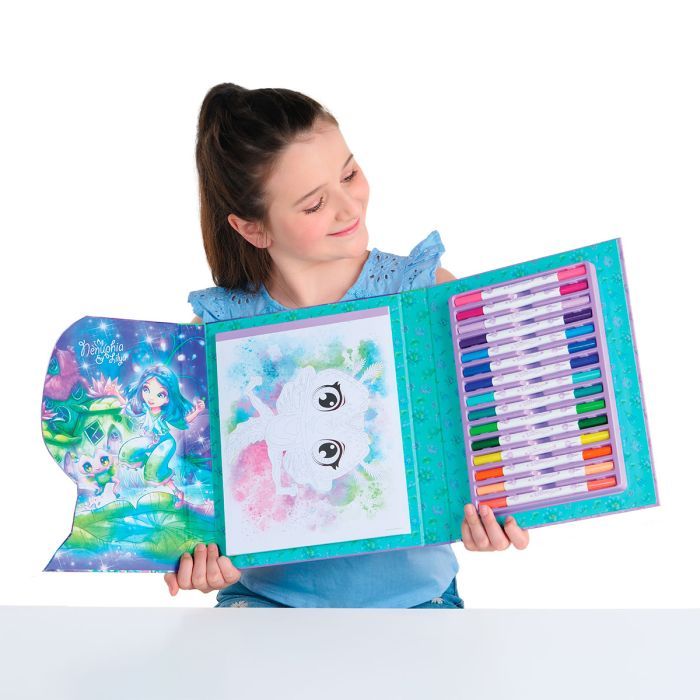 Набор для творчества Nebulous Stars Розмальовка по номерах Чарівні світи зірок (11381) изображение 7