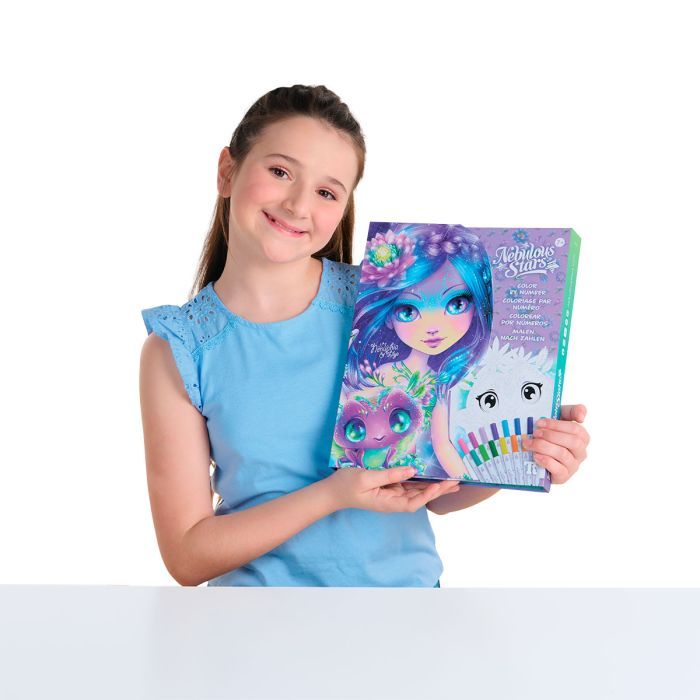 Набор для творчества Nebulous Stars Розмальовка по номерах Чарівні світи зірок (11381) изображение 8
