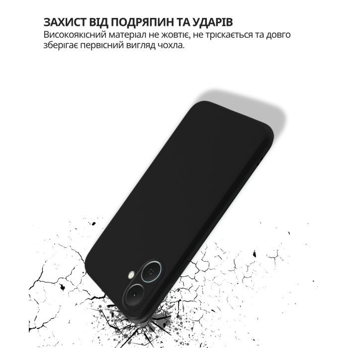 Чехол для мобильного телефона BeCover Silicone Tecno Spark Go 2 (KM4) Black (714681) изображение 4