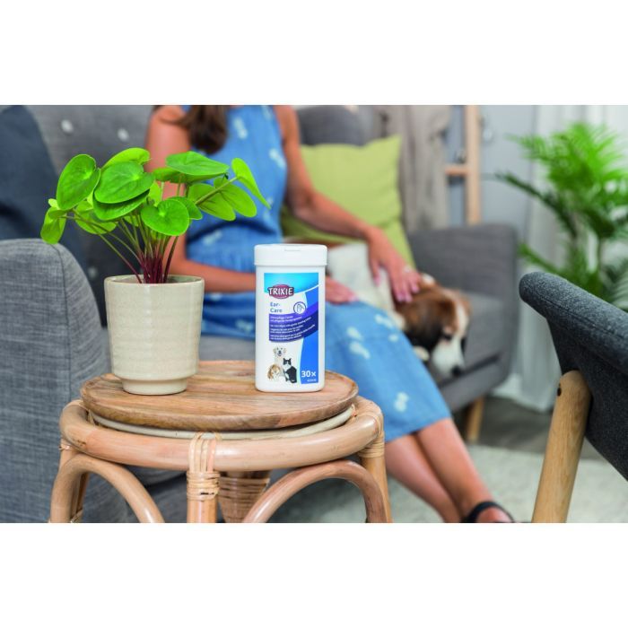 Влажные салфетки для животных Trixie для ухода за ушами 30 шт (4011905294162) изображение 8