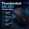Мишка Thunderobot ML201 Wireless Black (6970796744546) зображення 2