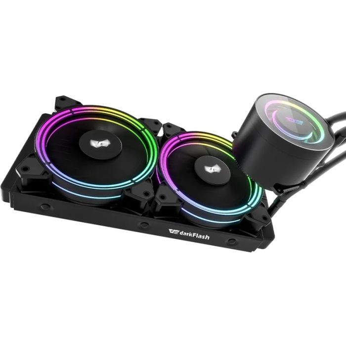 Система жидкостного охлаждения DARKFLASH TR240 изображение 3