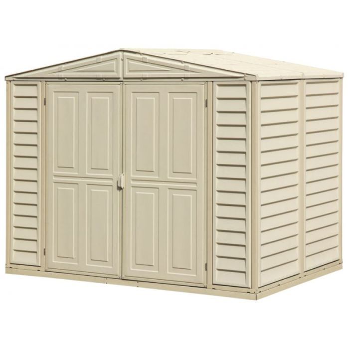 Садовий будиночок Duramax DuraMate пластиковий, 240х163х186 см, слонова кістка (20024) зображення 5