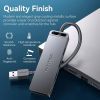Концентратор VENTION USB 3.0 to 4xUSB 3.0 black (CHLBB-SCB) зображення 6