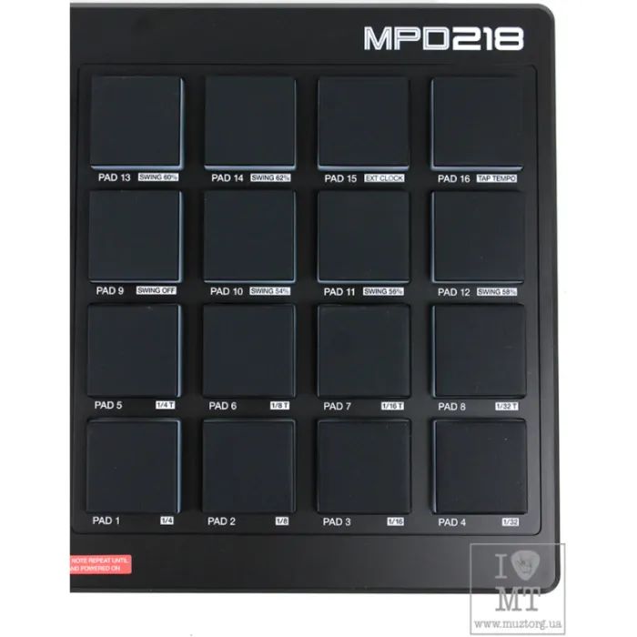 MIDI контролер Akai MPD218 (222091) зображення 7