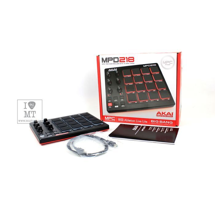 MIDI контролер Akai MPD218 (222091) зображення 8
