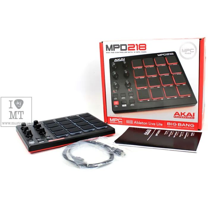 MIDI контролер Akai MPD218 (222091) зображення 8