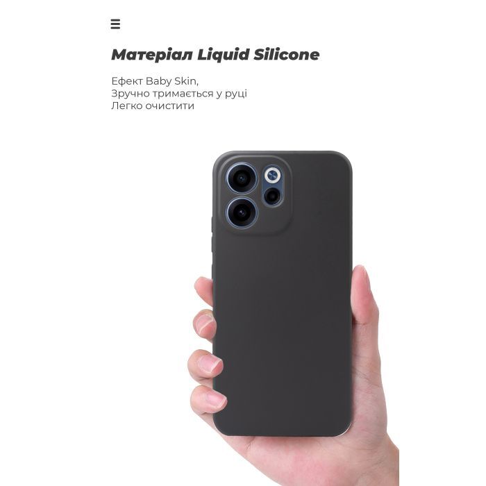 Чехол для мобильного телефона Armorstandart ICON OPPO Reno15 F 5G / Reno15 FS 5G Camera cover Black (ARM89913) изображение 7