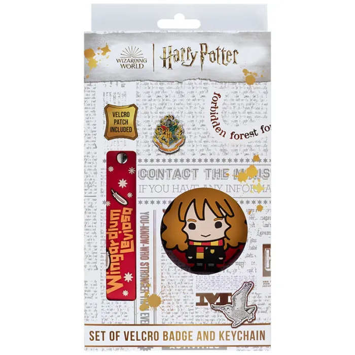 Бейдж Kite набор на липучке и подвеска Harry Potter (HP25-3010-1)