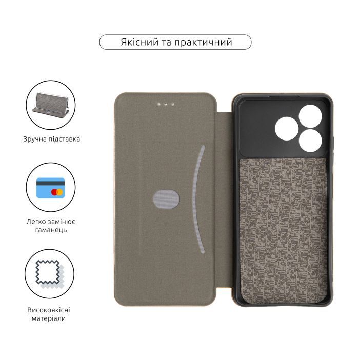 Чохол до мобільного телефона Armorstandart G-Case ZTE Blade A36 4G Gold (ARM89030) зображення 3
