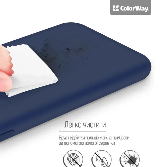 Чохол до мобільного телефона ColorWay Liquid Silicone Xiaomi Redmi Note 15 Pro Grey (CW-CLSXRN15P-GY) зображення 6