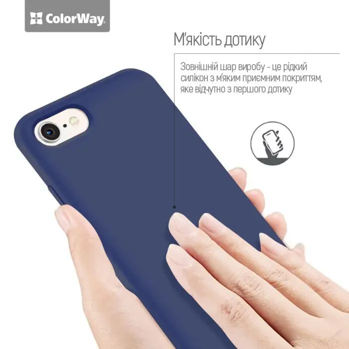 Чохол до мобільного телефона ColorWay Liquid Silicone Xiaomi Redmi Note 15 Pro Grey (CW-CLSXRN15P-GY) зображення 7